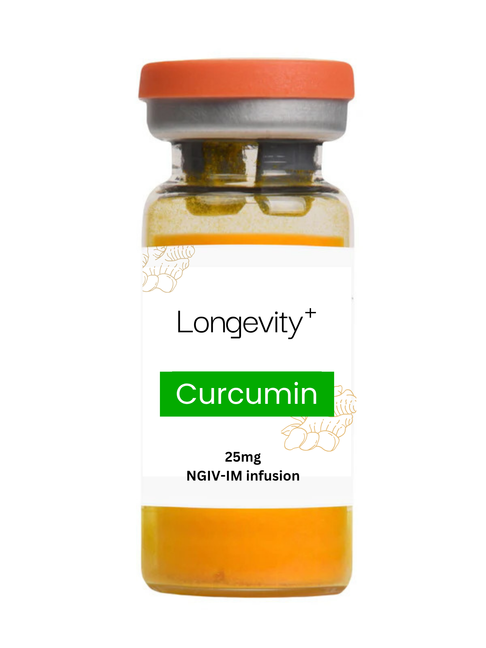 Turmeric (Curcumin IV-IM Infusion) | 25/100 mg
